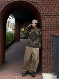 Ku Pigment Cut Cargo Pants