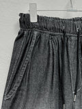 [unisex] Dart Washing Banding Long Denim Pants