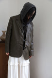 Bai Washing Crop Zip-Up