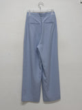 [summer] Modern Linen Two-Tuck Wide Slacks