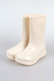 Half Enamel Rain Boots