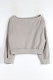 Munt Off Shoulder Sweatshirt