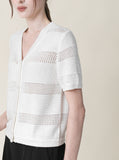 [Premium] Bell Linen Button Cardigan