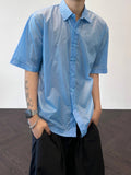 Brick Glossy Short Sleeve Overshirt