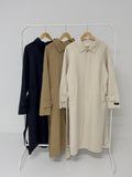 [handmade] Raglan Robe Over Fit Mac Coat