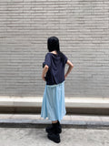UNBAL SHOULDER COTTON TOP
