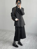 [Setup Available] Stitch Banding Long Skirt