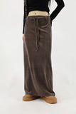 Rua Velvet Long Skirt