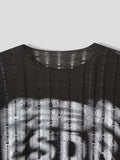 Summer Gradient Knit Tee