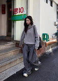 ANGLE LINE WIDE SLACKS