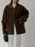 Rucker Suede Overfit Jacket