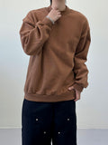 Mono Brushed Half Turtleneck Sweatshirt