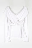 Eve Twisted Off Shoulder Tee
