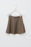 (W) Moco Check Skirt