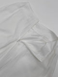 Wrinkle Flare Long Skirt