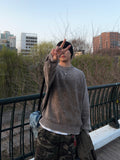 Pigmente Incised Cotton Knit