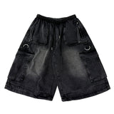 Hito Strap Bermuda Denim