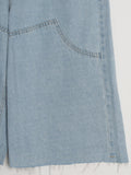 Foil Carpenter Bermuda Denim Pants