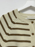 Raglan Stripe Cardigan