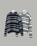 Multiple Stripe Hoodie
