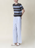 [Premium] Len Stripe Linen Knit