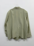 [summer] Rib pin tuck linen overfit jacket