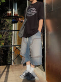 Dirty Crush Bermuda Banding Denim