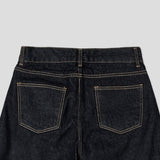 Whisper Two-Tuck Curved Denim Pants