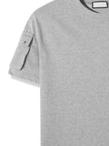 Bade Pocket Crop Short Sleeve T-shirt