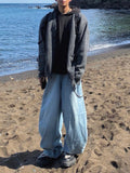 Nut Mohair Damage Cardigan