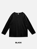 Module Basic Waffle U-neck Long Sleeve