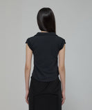 Paneled Half Shirts
