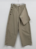 706 Wrap Skirt Balloon Fit Pants