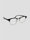 Semi-Square half rimless eyeware