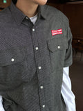 Badge Stone Half Shirt
