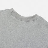 Elbow patch string sweatshirt