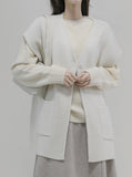 [Premium] Whole Garment Wool Back Round Knit
