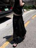 DOUBLE STRAP COTTON SKIRT