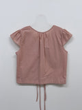Yuke String Crop Blouse