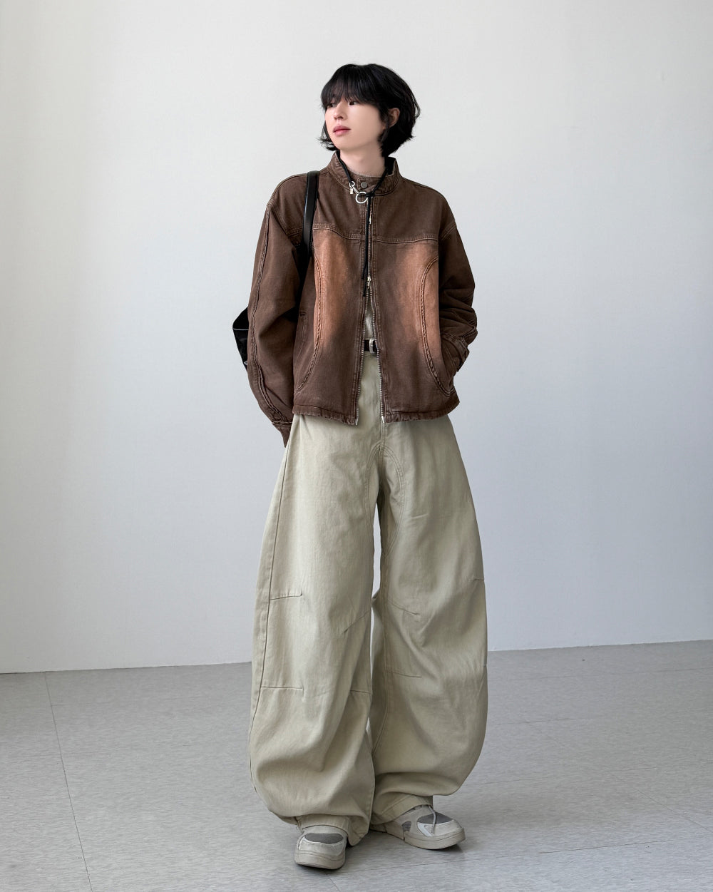 【YOURNUS】Boten Curved Denim Jacket YOURNUS (ユアノス) - ボーテンカーブデニムジャケット / Boten