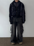 [2oz] Crop Shirring Hood MA-1