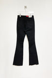 tight boots-cut jeans