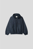 Dewey Check Crop Hood Windbreaker