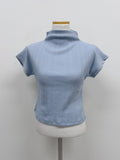 Beats Mockneck Cap Sleeve T-Shirt