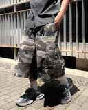 Zipper Pocket Bermuda Pants