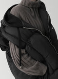 Knit Hood Padded Vest