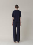 [Premium] Whole Garment Linen Wool Sophie Set-Up Pants