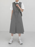 Stopper Sleeveless Long One Piece