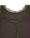 LACE SLEEVELESS SET