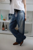 Gradient Wide Denim